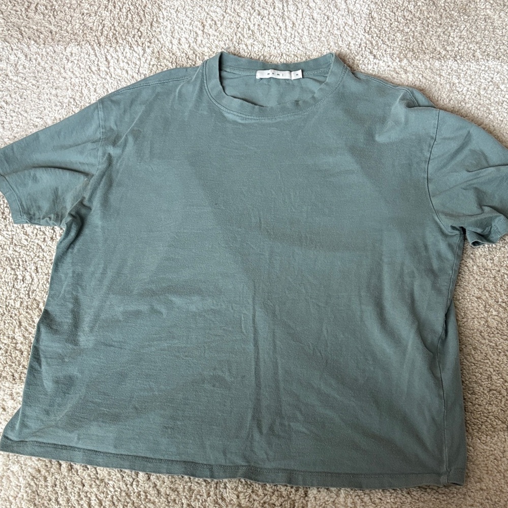 MNML LA Oversized Boxy Fit Men's Classic Blue T-Shirt